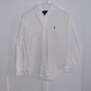 Ralph Lauren Kids Boys Dress Shirt Size:16